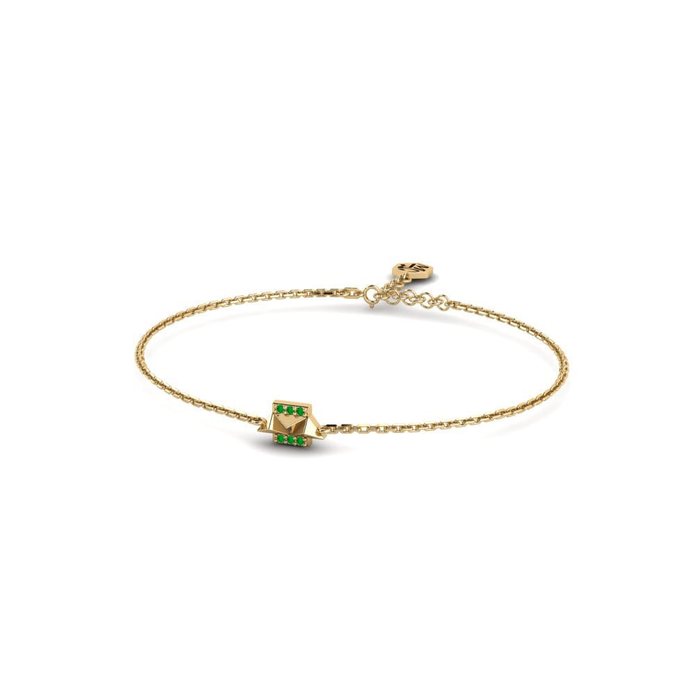 Smeraldo Bracciale da donna Keesey