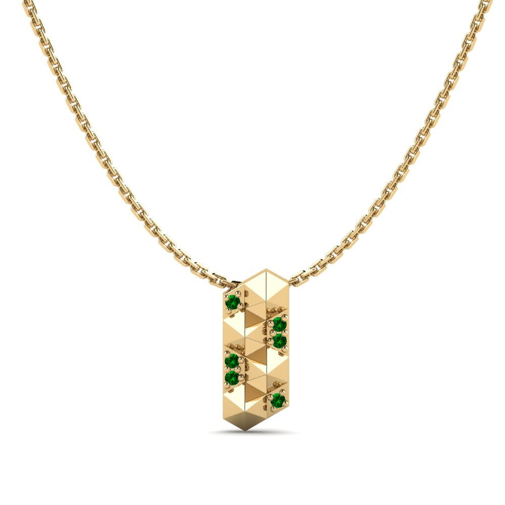 Zircone Verde Ciondolo da donna Konekte