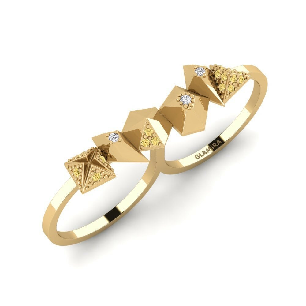 Gele Diamant Ringen Lanfranc
