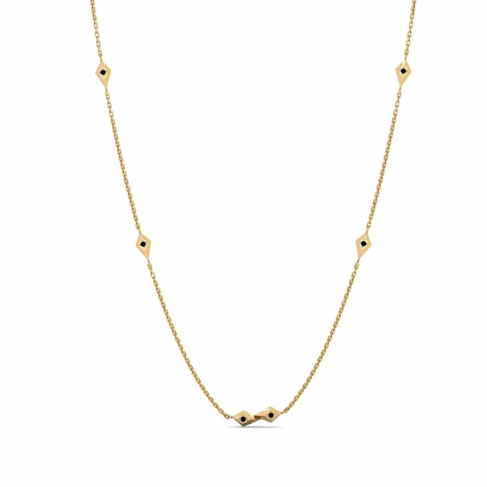 Black Onyx Women's Necklace Lualaba