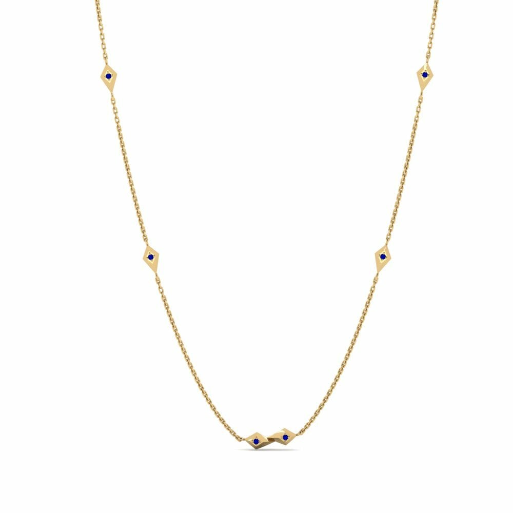Sapphire Women's Necklace Lualaba