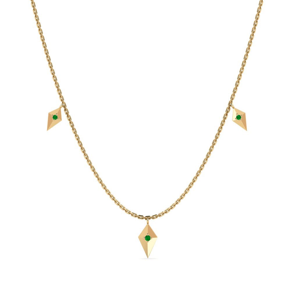 Zamrud Kalung wanita Lufira