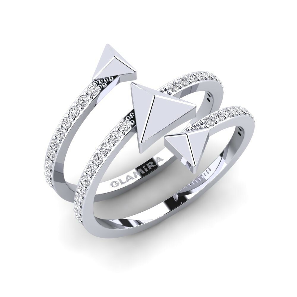 Platine 950 Bague Mission