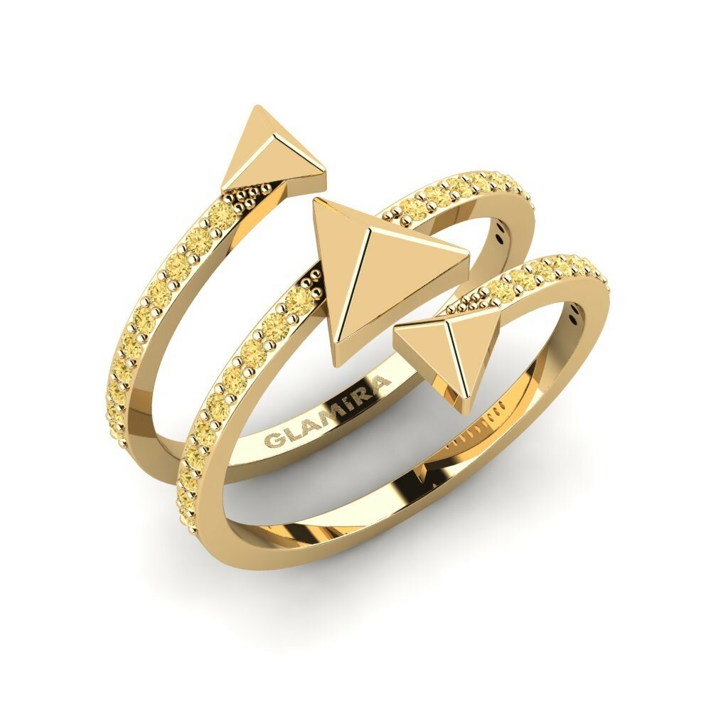 Gele Diamant Ringen Mission