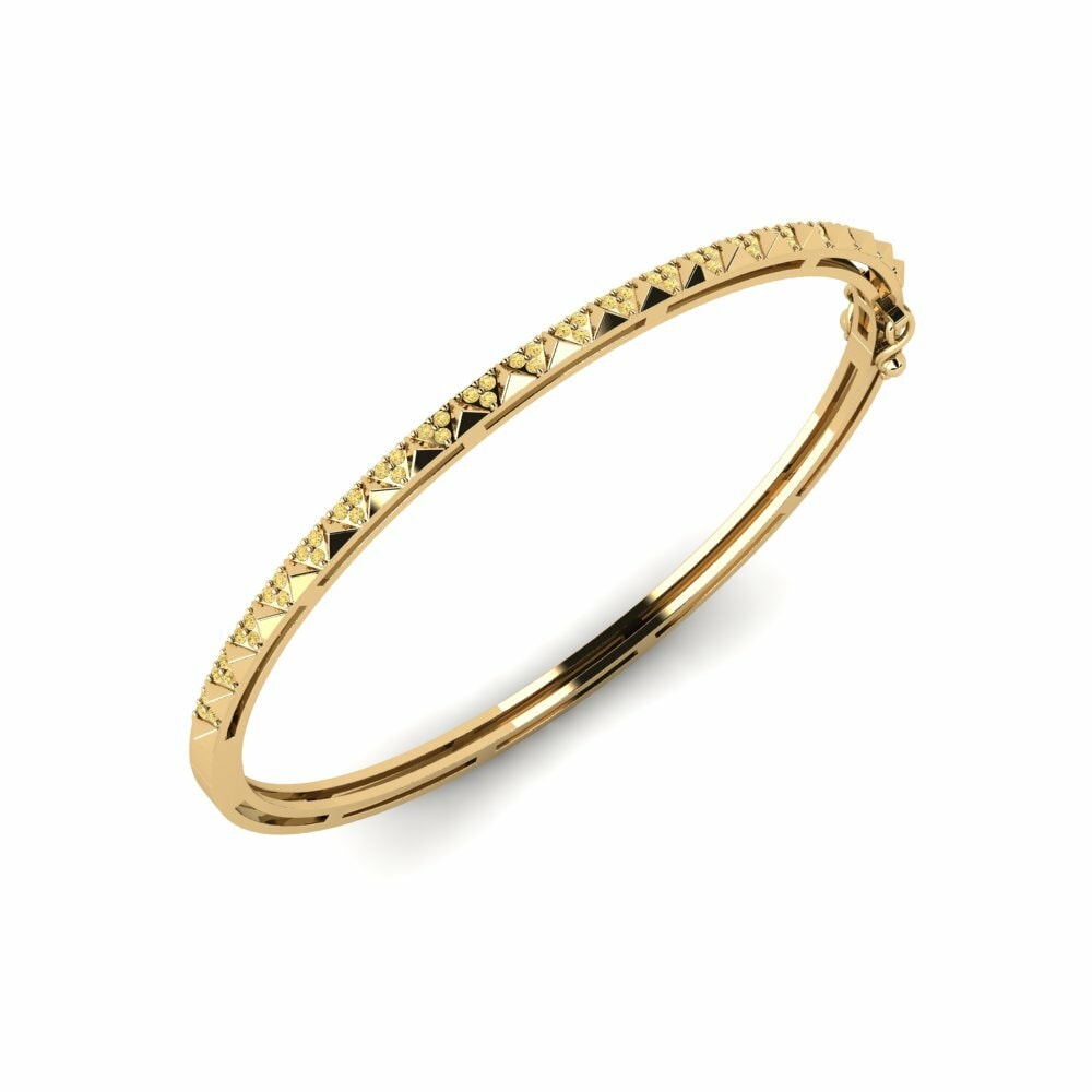 Gele Diamant Dames Armband Montpelier