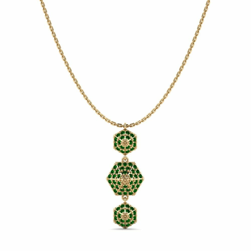 Zircone Verde Ciondolo da donna Pakaya