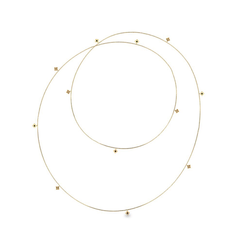 Black Onyx Women's Necklace Pakona