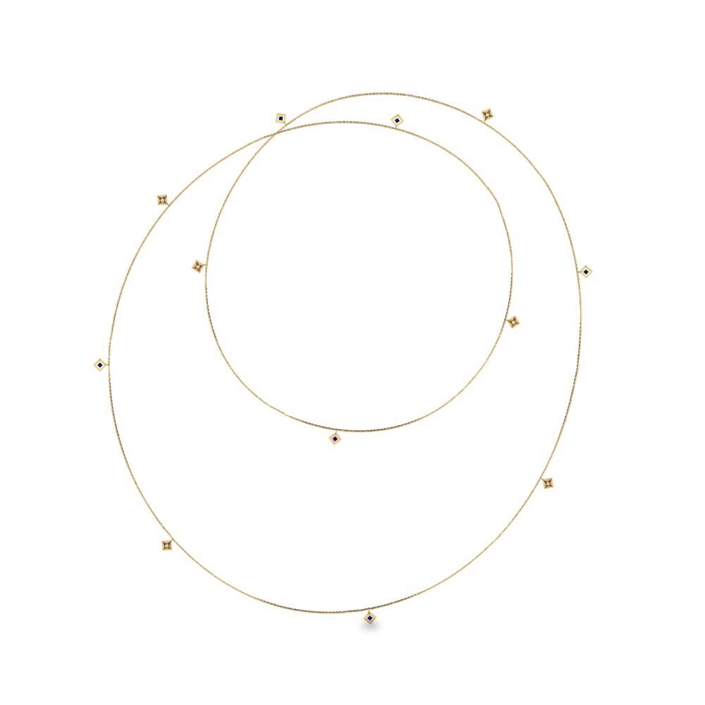 Sapphire Women's Necklace Pakona