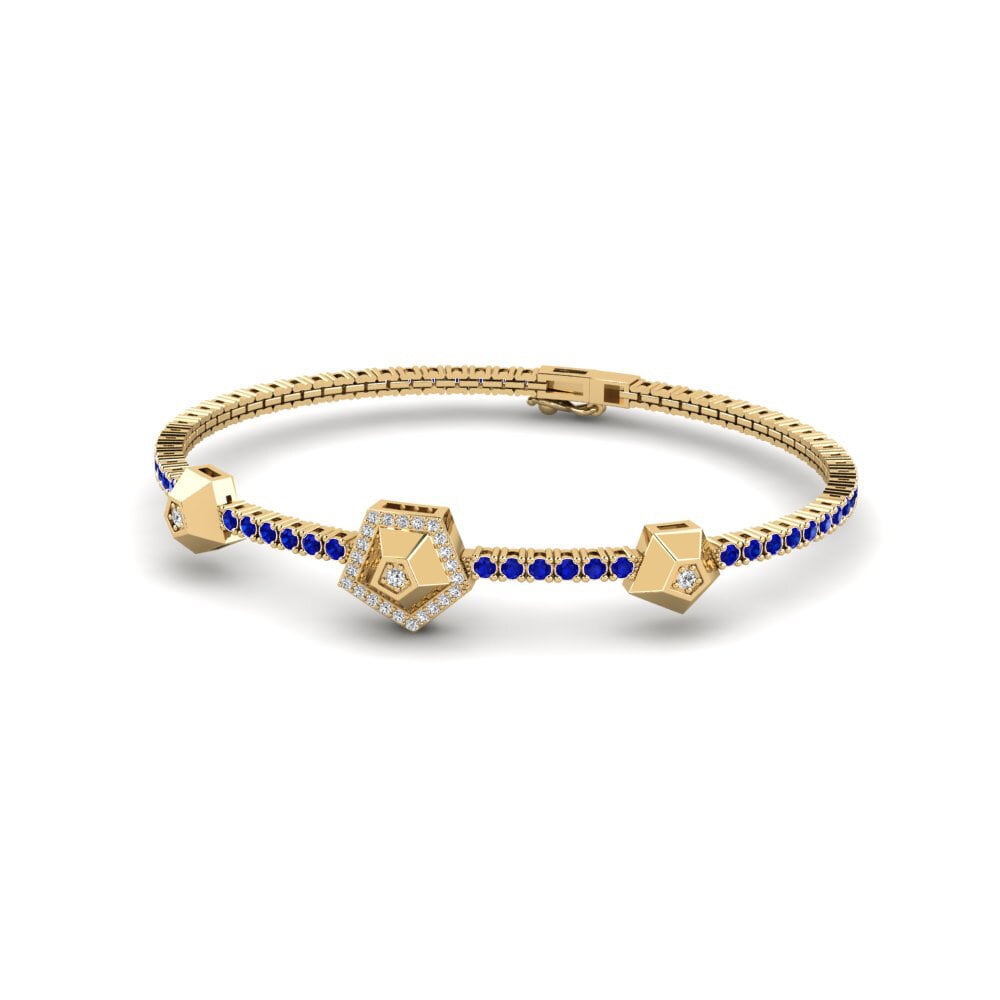 Sapphire Women's Bracelet Planetesimal