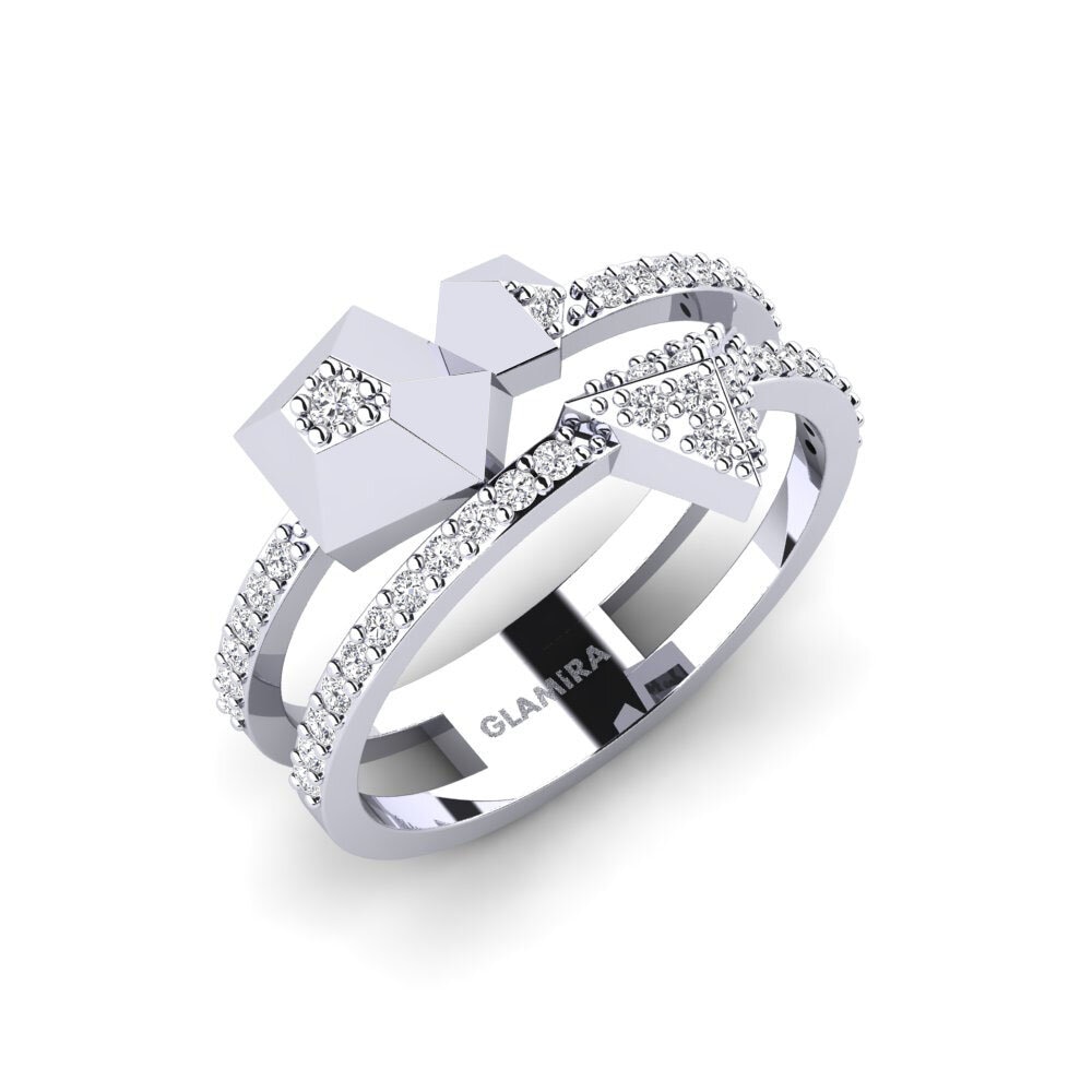 Platine 950 Bague Purdy