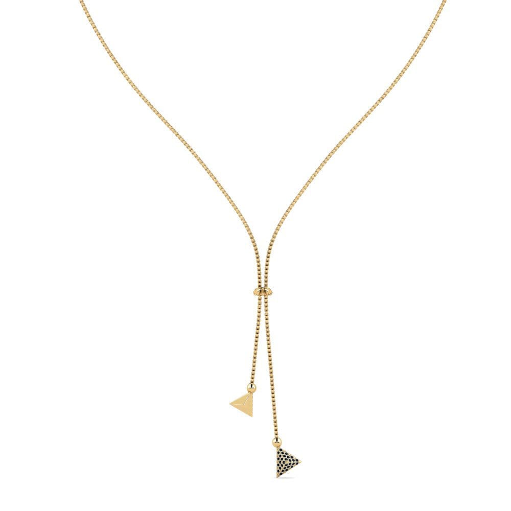Black Onyx Women's Necklace Rigauit