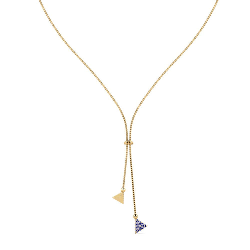 Sapphire Women's Necklace Rigauit