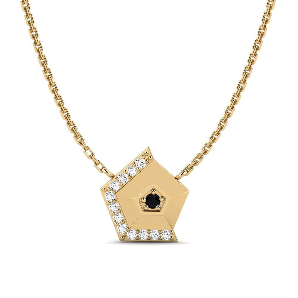 Black Onyx Women's Necklace Sarnen