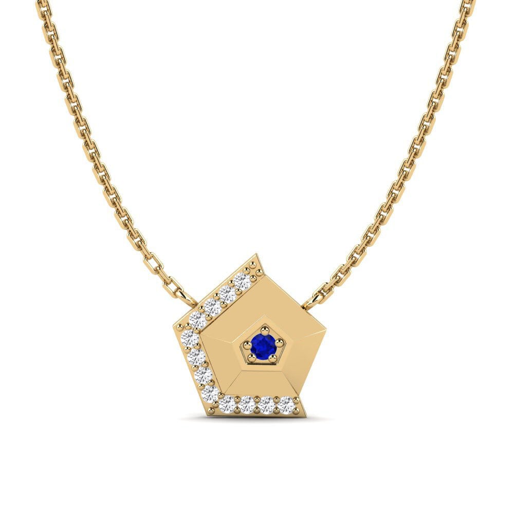 Sapphire Women's Necklace Sarnen