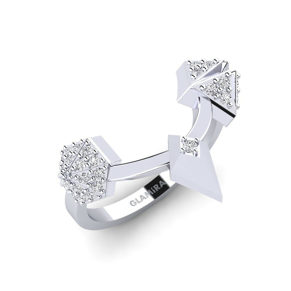 Platine 950 Bague Slawno