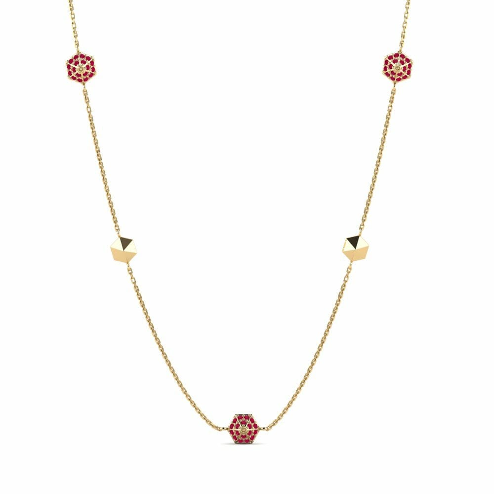 Rubino Collana da donna Ukubhula