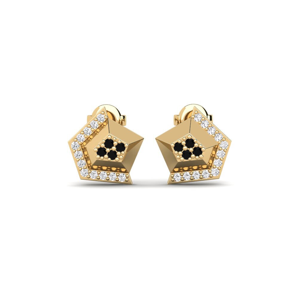 Black Sapphire Women's Earring Vaudes