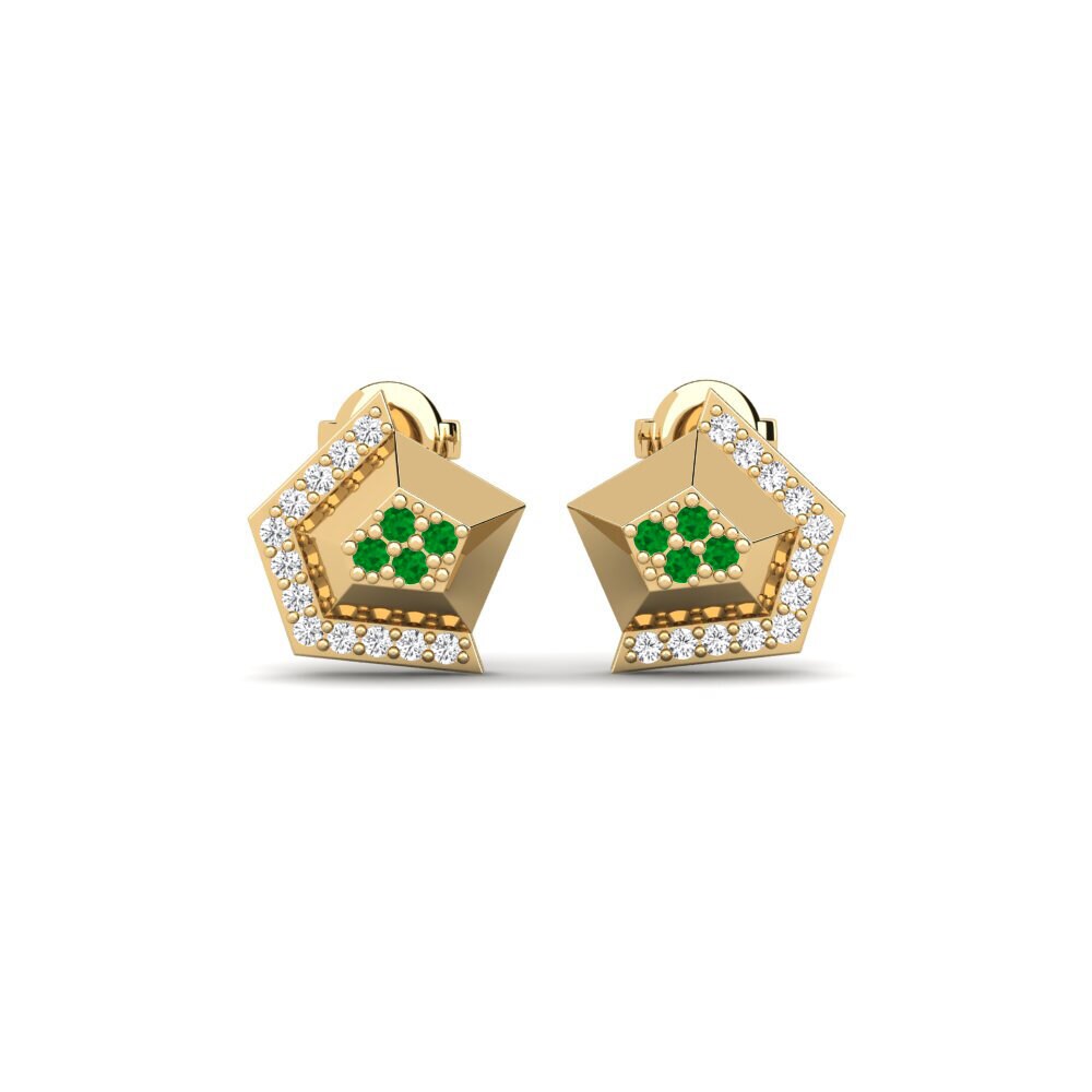 Emerald Women's Earring Vaudes