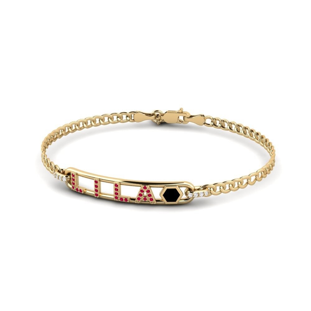 Rubin Damen armband Beaumont