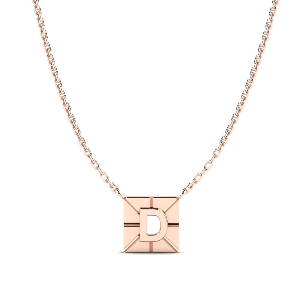 9ct Rose Gold Sapphire Women's Necklace Castlehaven
