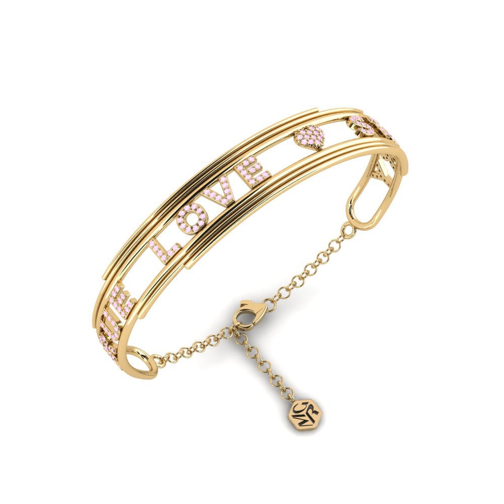 Saphir Rose Bracelet pour femme Lechable
