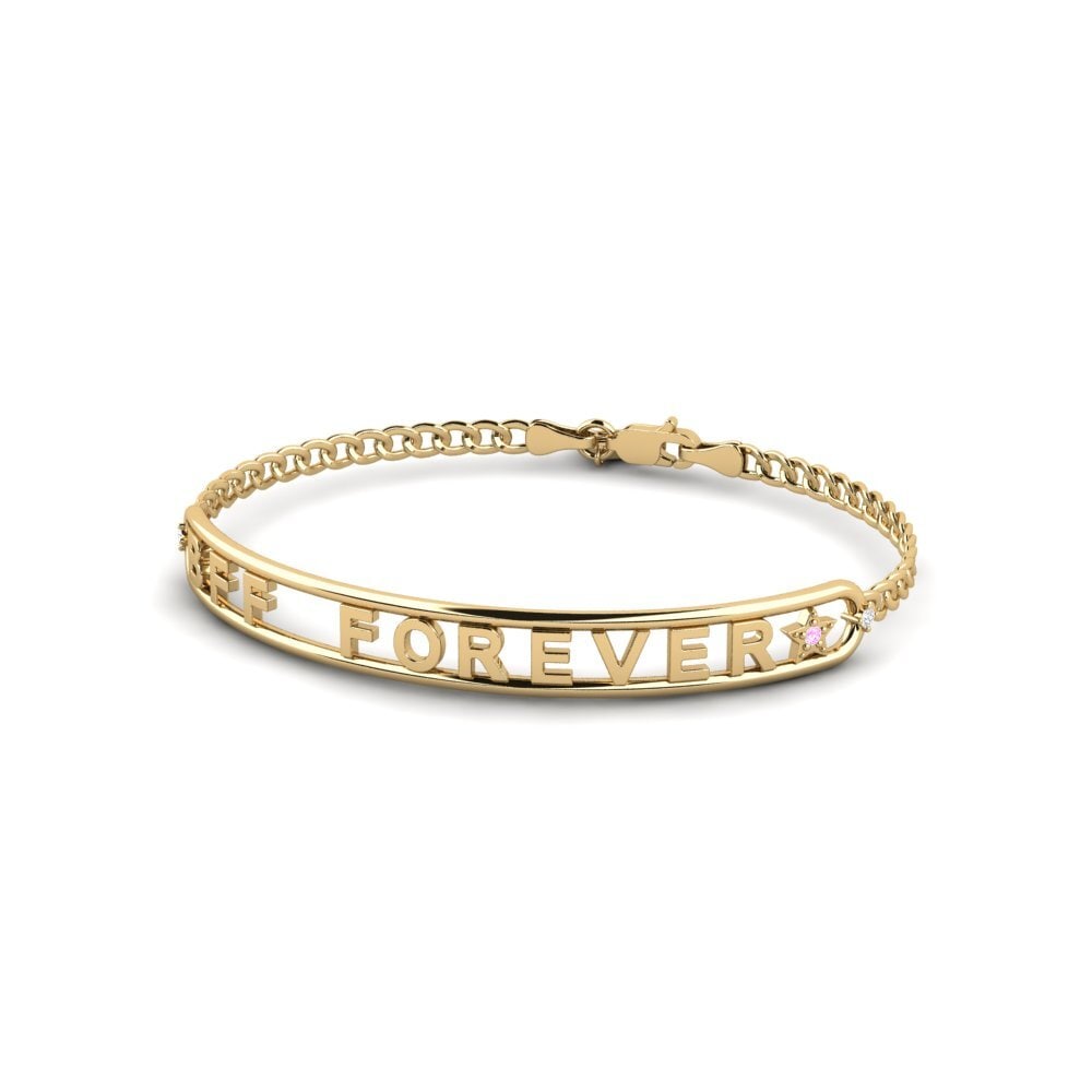 Saphir Rose Bracelet pour femme Moritz