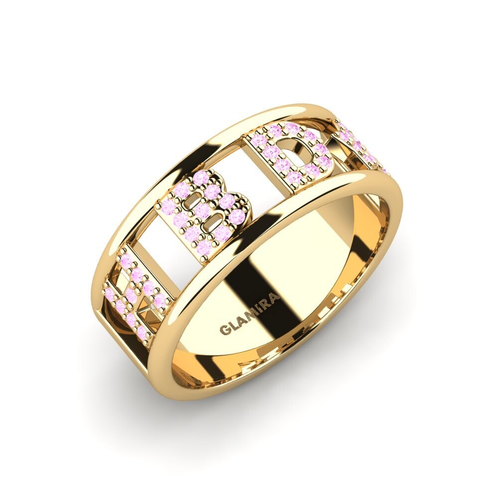 Saphir Rose Bague Murnane