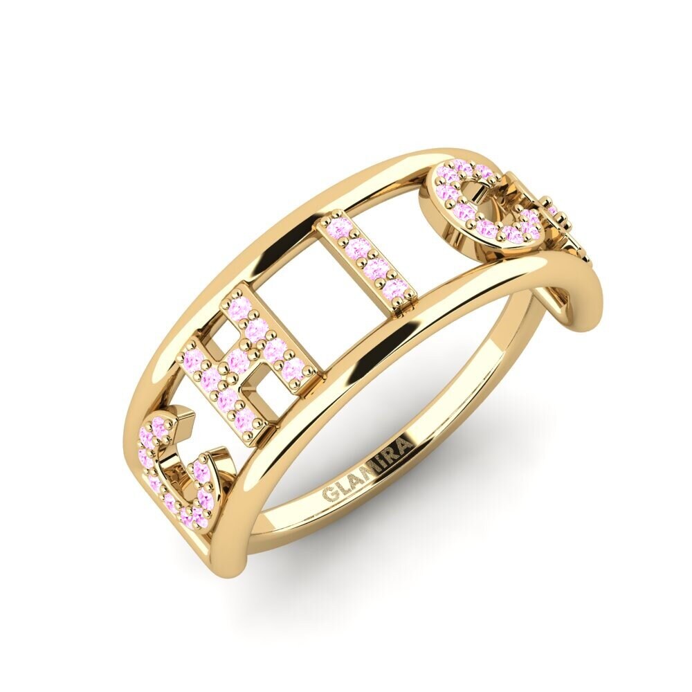 Saphir Rose Bague Neuwilen