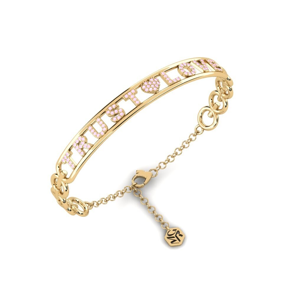 Saphir Rose Bracelet pour femme Pambio