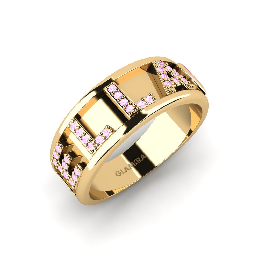 Saphir Rose Bague Patilla