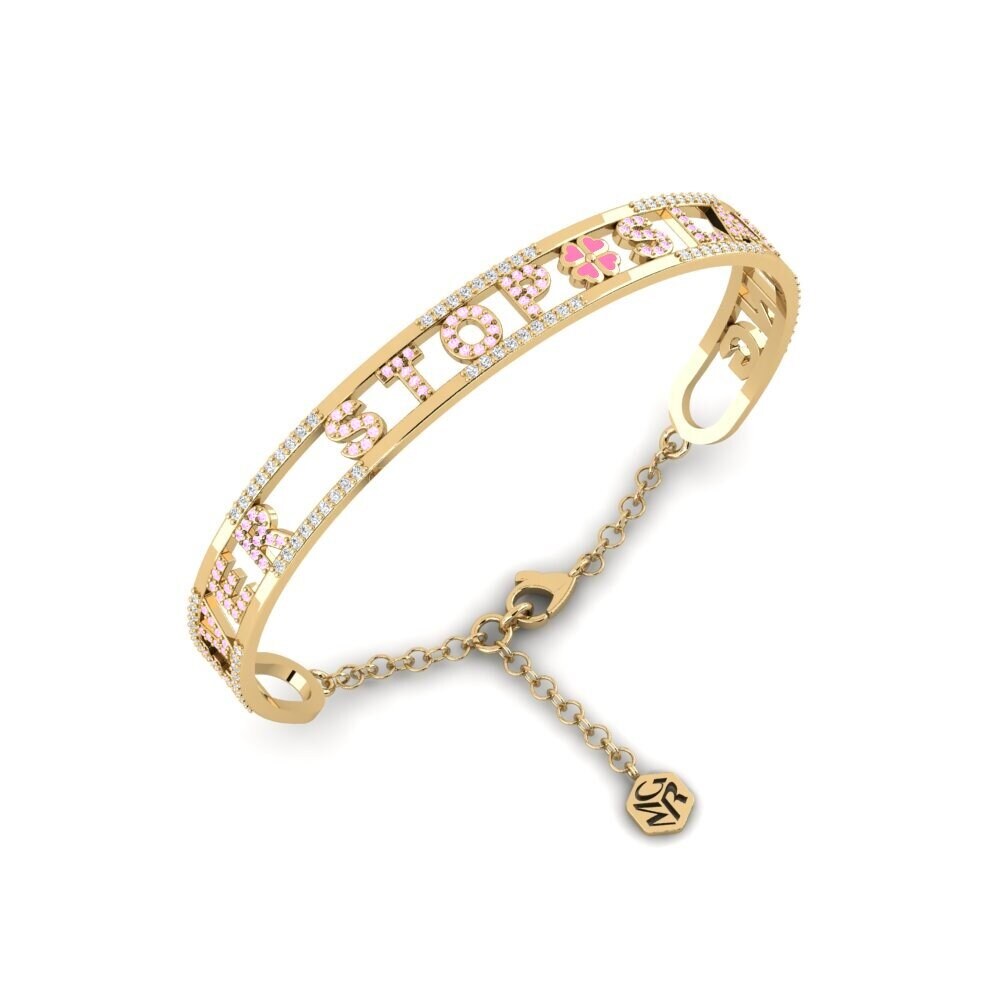 Saphir Rose Bracelet pour femme Petyward