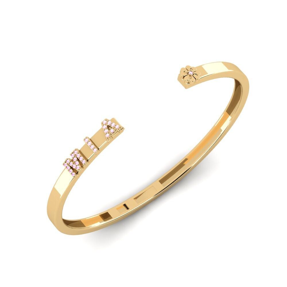 Saphir Rose Bracelet pour femme Pititw