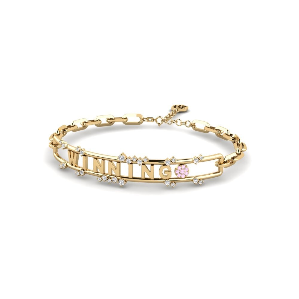 Saphir Rose Bracelet trombones Raysas