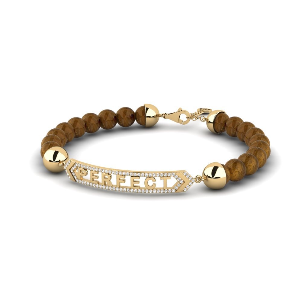 Dark Blue Zirconia Men's Bracelet Romanel