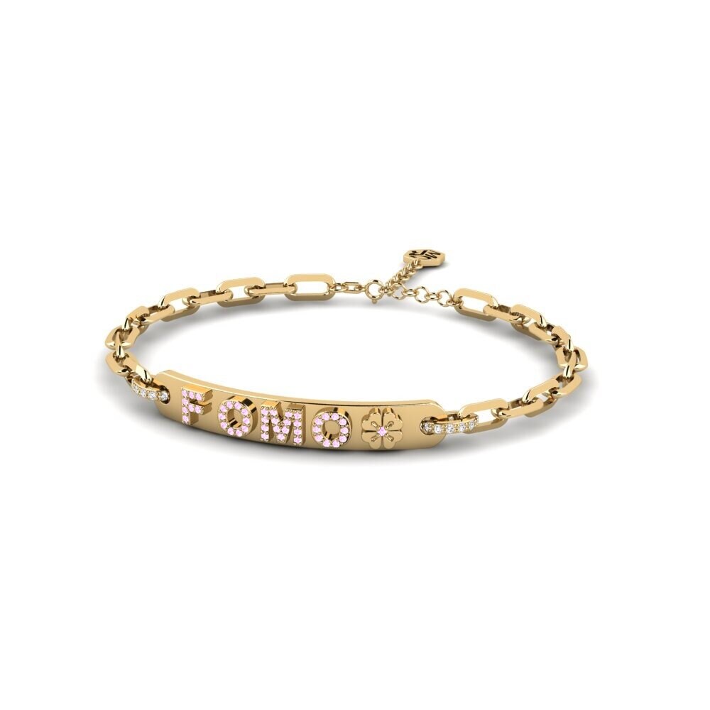 Saphir Rose Bracelet trombones Sesipa