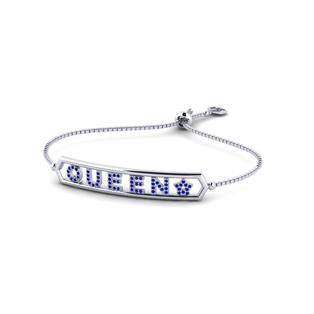 18ct White Gold Sapphire Women's Bracelet Simai