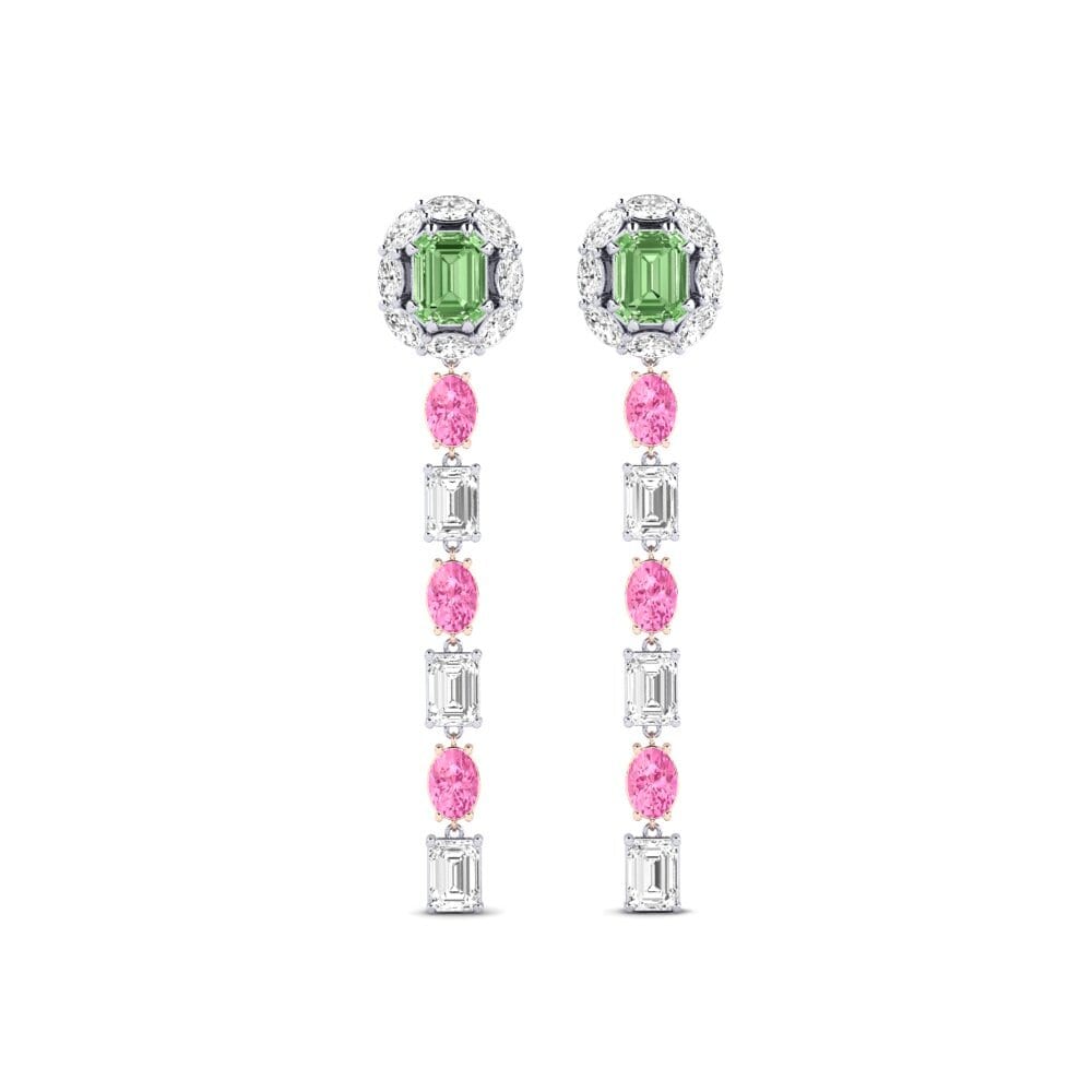 Diamante Verde Pendiente de mujer Inundo