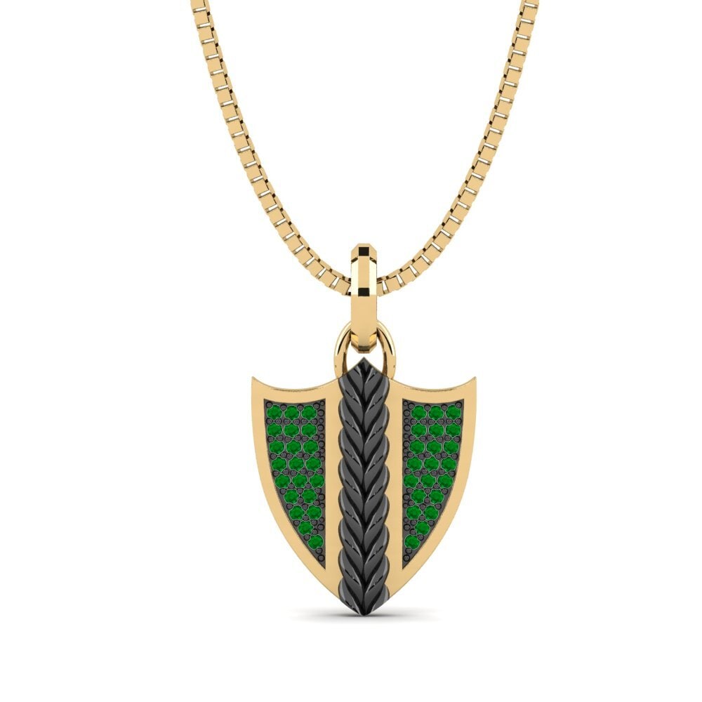 Emerald Men's Pendant Andelle