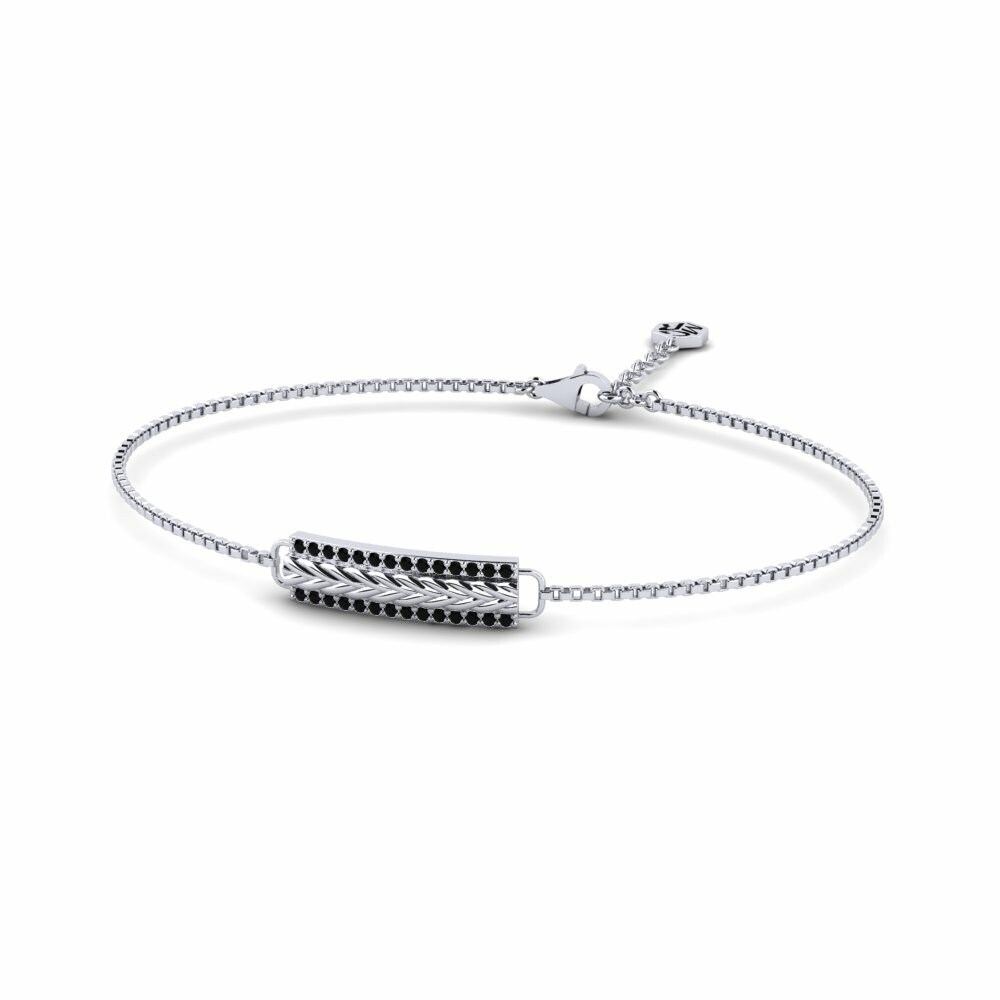 9K Wit Heren armband Bonnieure