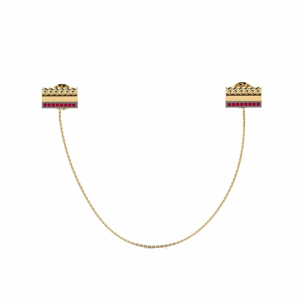 Ruby Lapel Pin Cassis