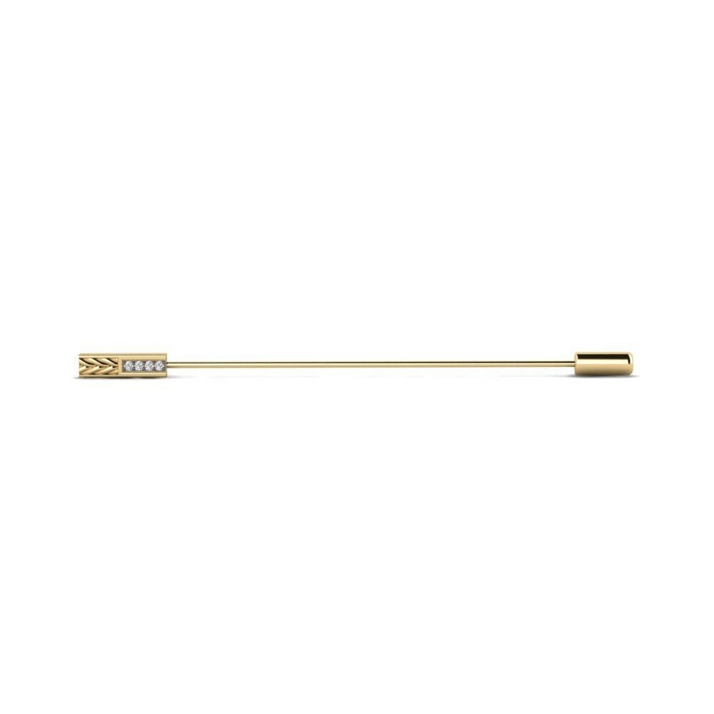 Lab Grown Diamond Lapel Pin Dadalouze