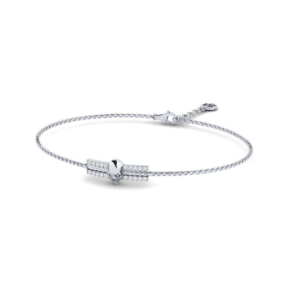 9K Wit Heren armband Draguignan