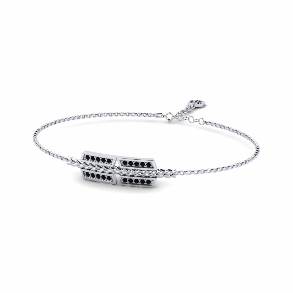 9K Wit Heren armband Gagny