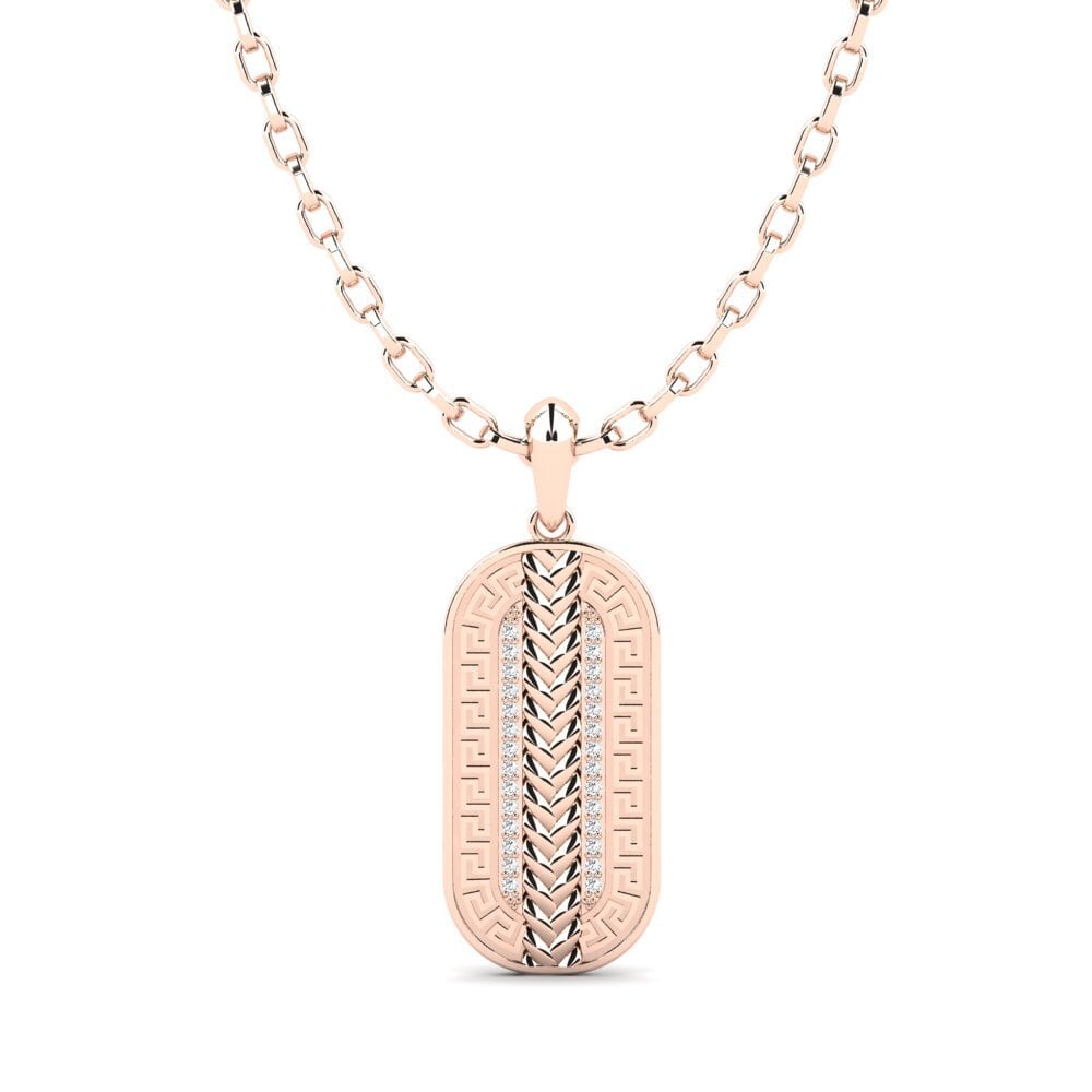 9ct Rose Gold Men's Pendant Kanikey