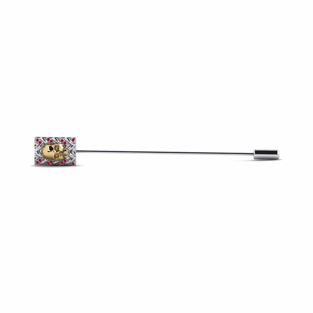 Ruby Lapel Pin Mossop