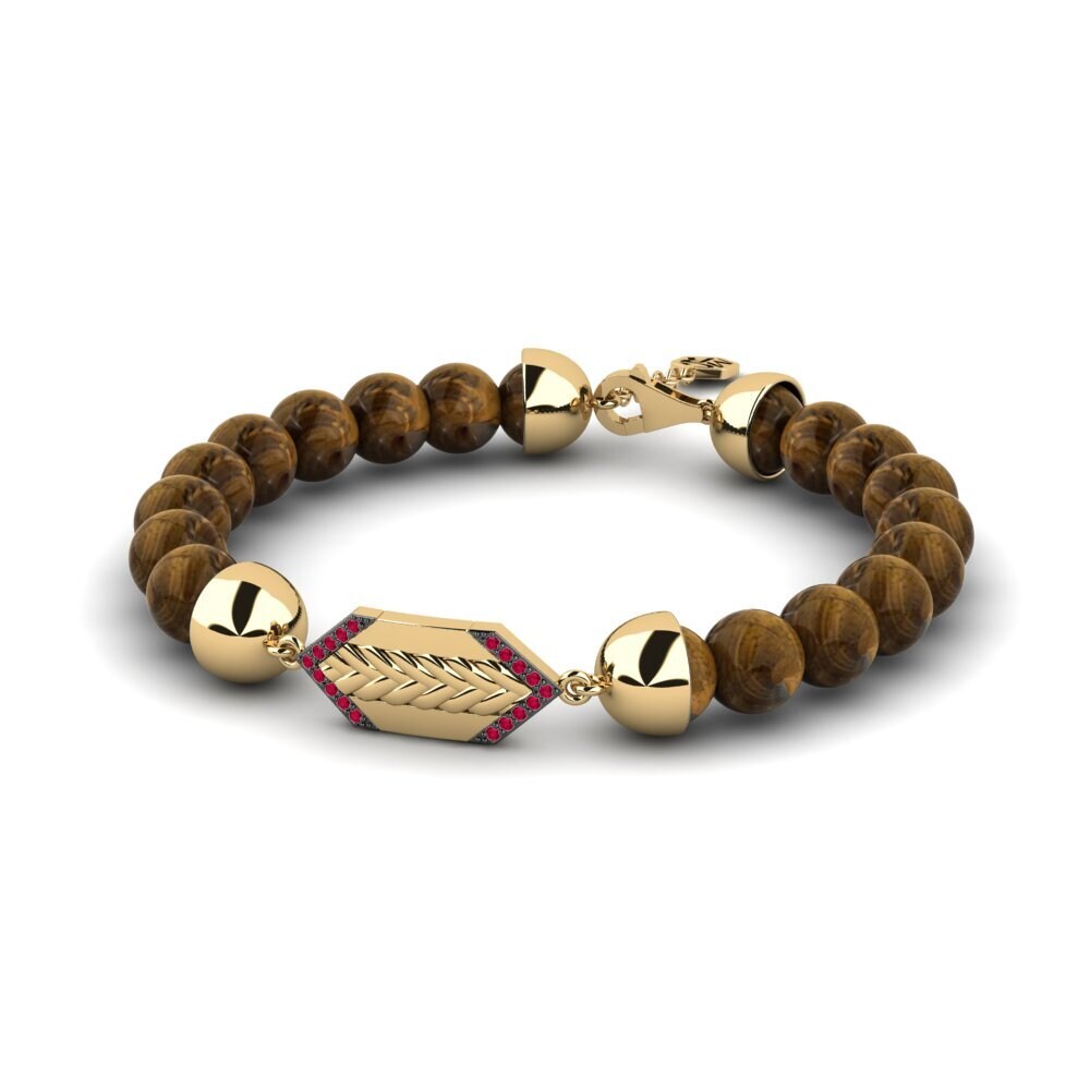Ruby Men's Bracelet Neuilly