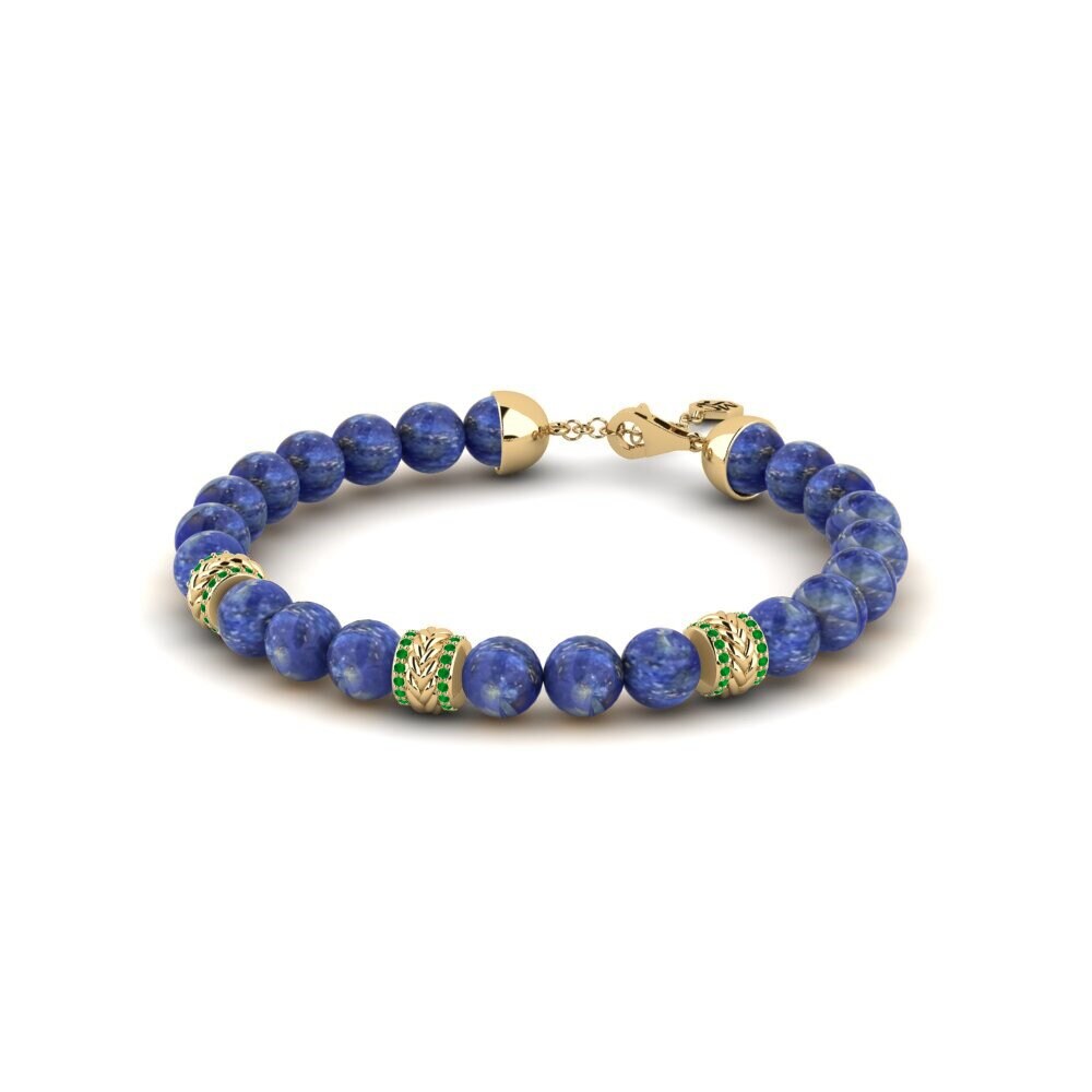 Emerald Men's Bracelet Provins