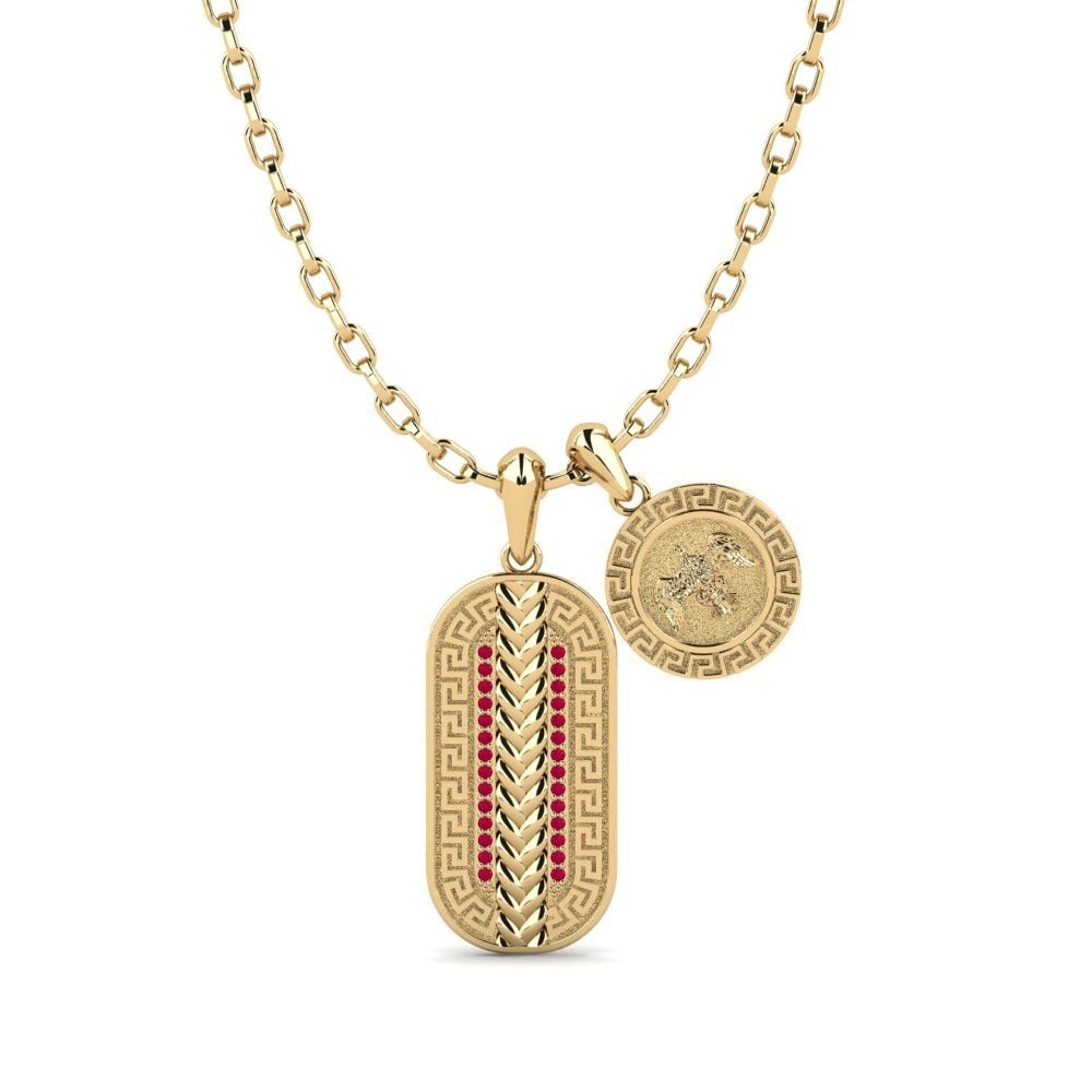 Rubis Pendentif pour homme Pugio