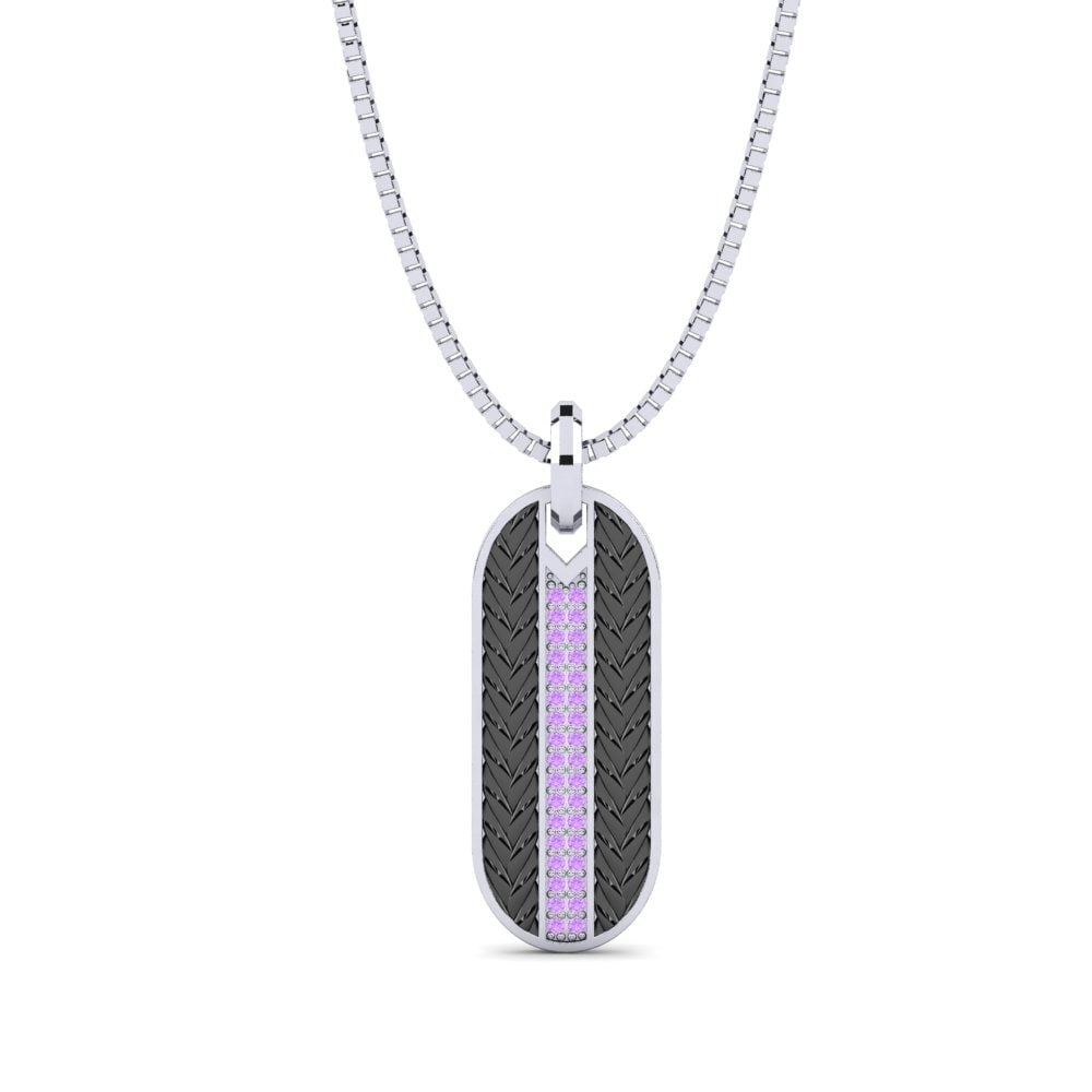 Améthyste Pendentif pour homme Ravyn