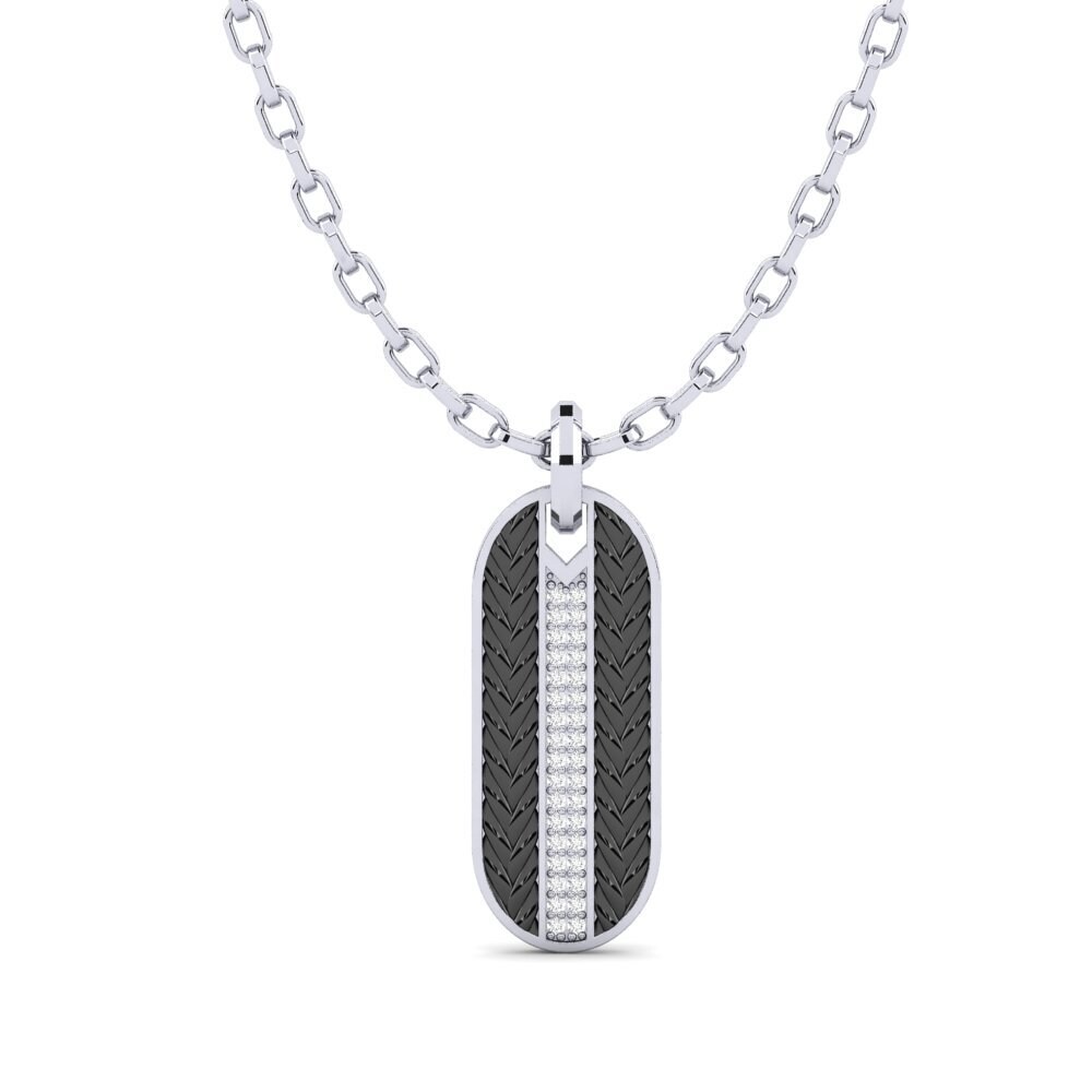 Platino 950 Colgante para hombre Ravyn